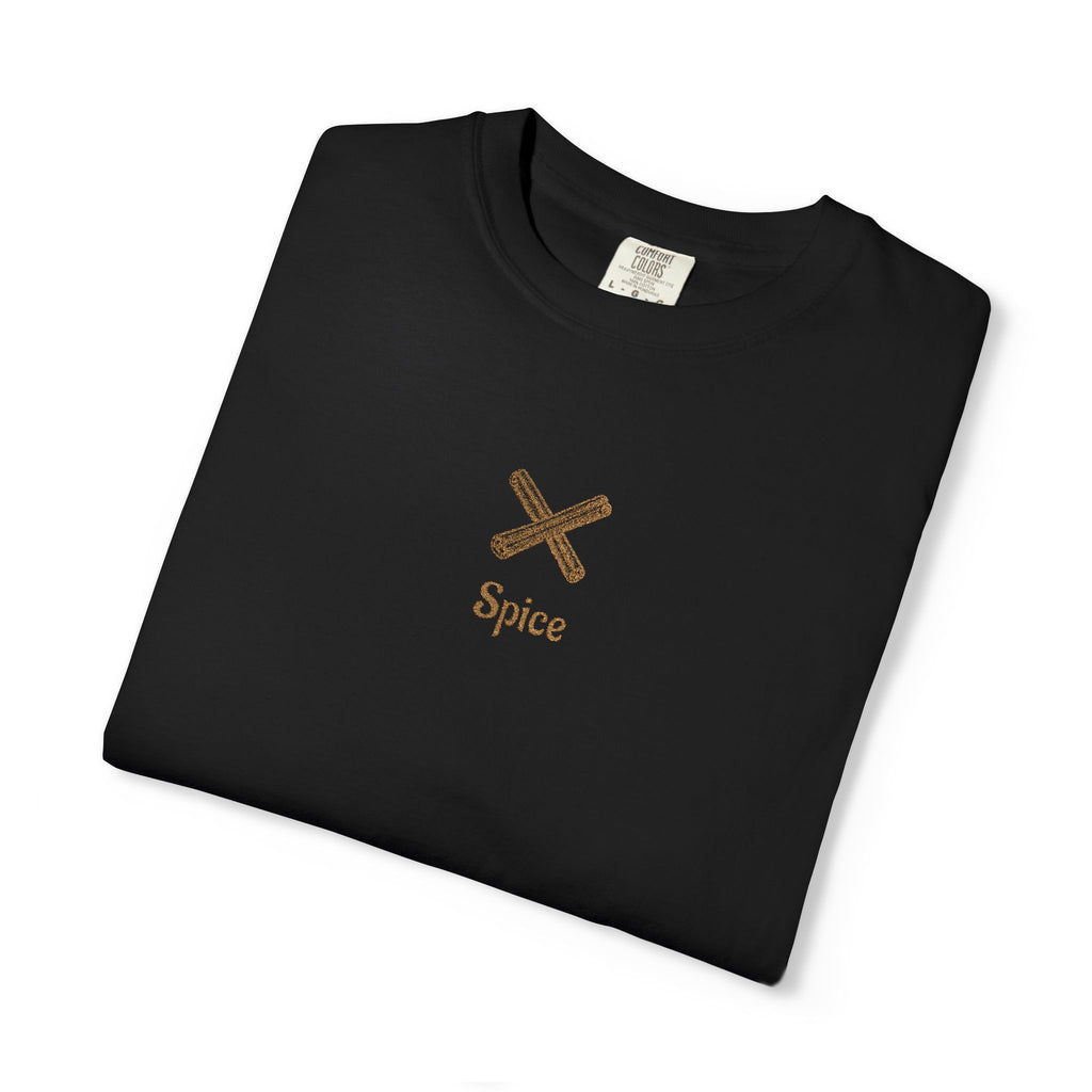 Couples Crossed Cinnamon Sticks T-Shirt — Minimal Fall Tee