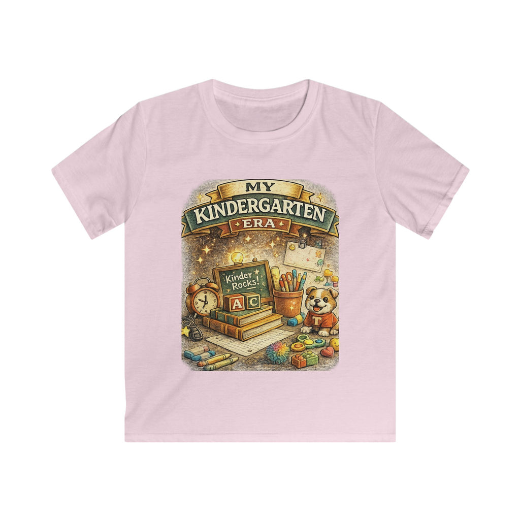 My Kindergarten Era Kids Tee - Personalized Back-to-School Shirt (Ready to Explore  2026-2027)