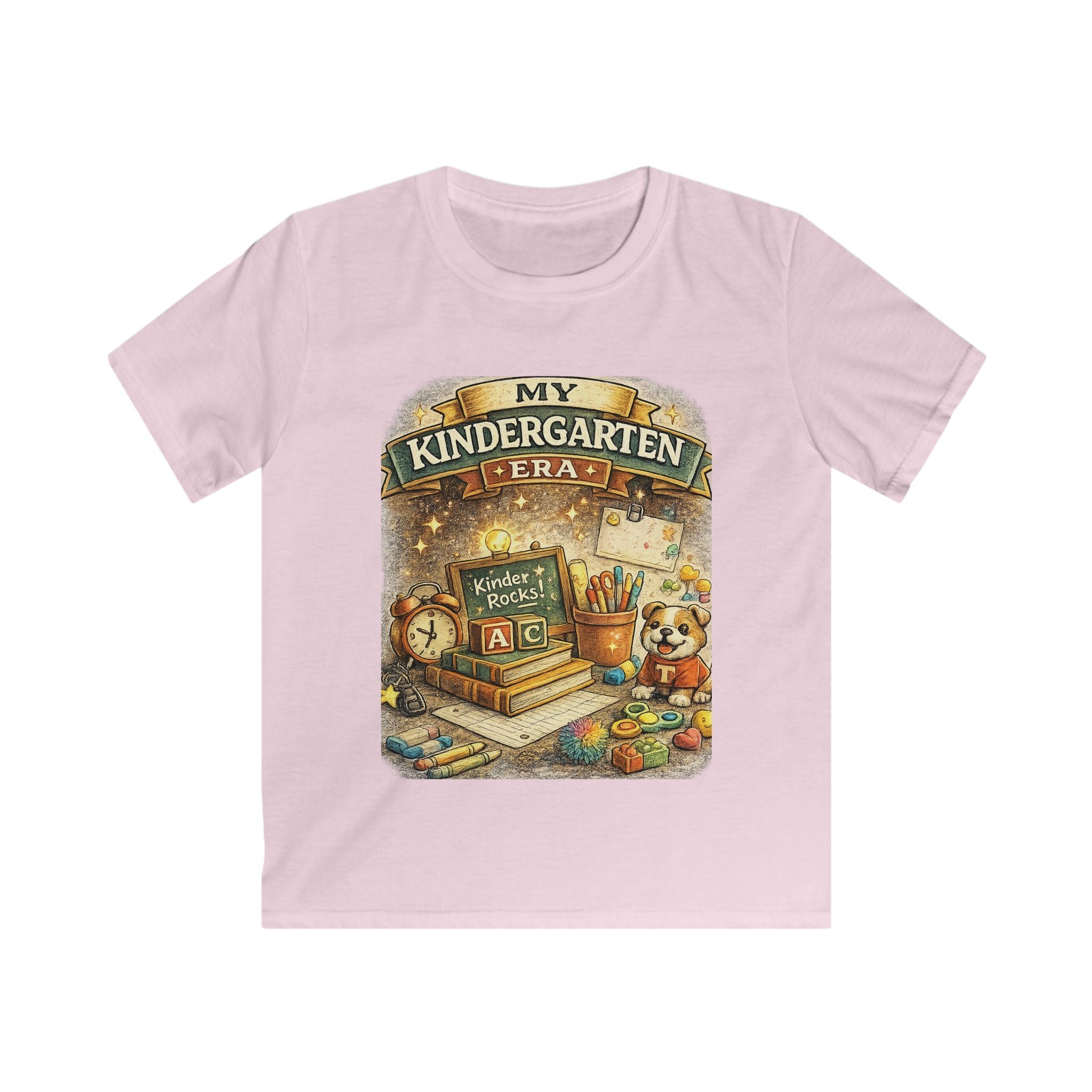 My Kindergarten Era Kids Tee - Personalized Back-to-School Shirt (Ready to Explore  2026-2027)