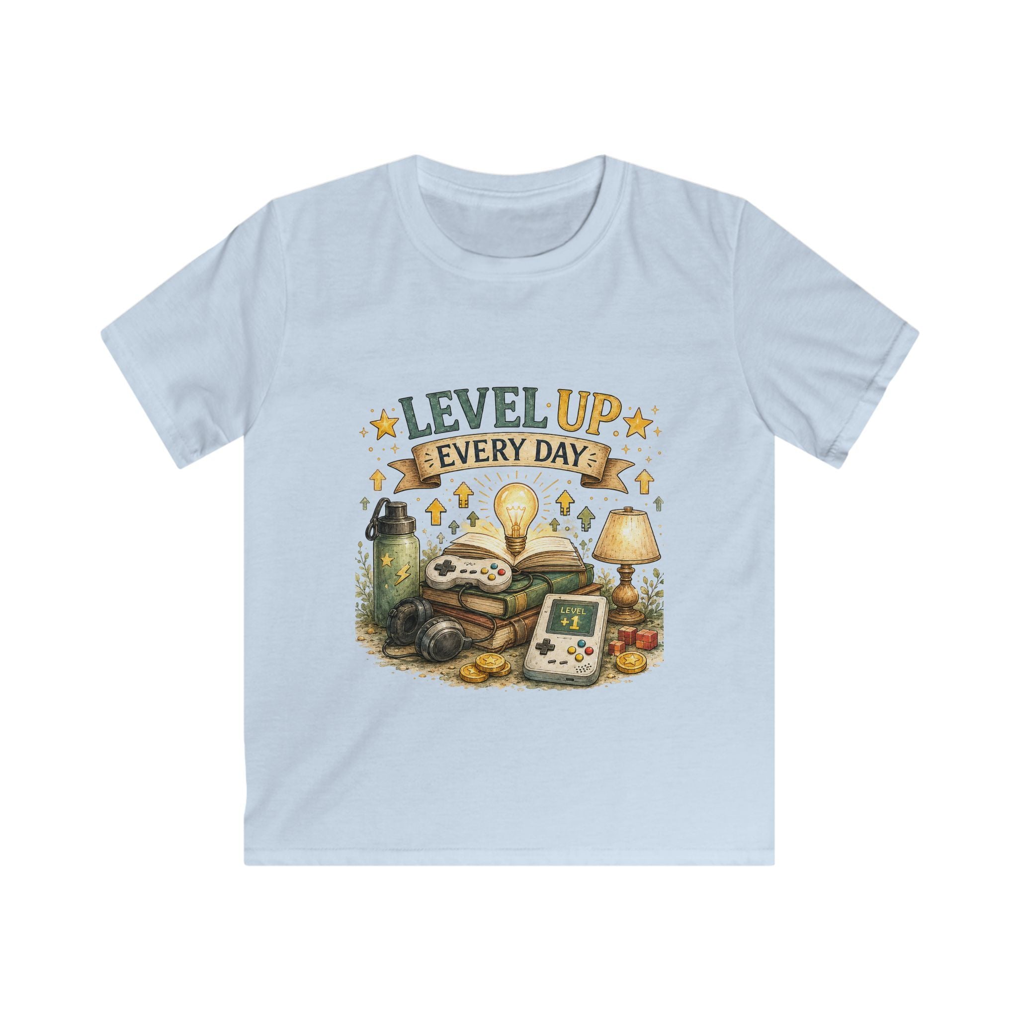Level Up Every Day - Kids T-Shirt