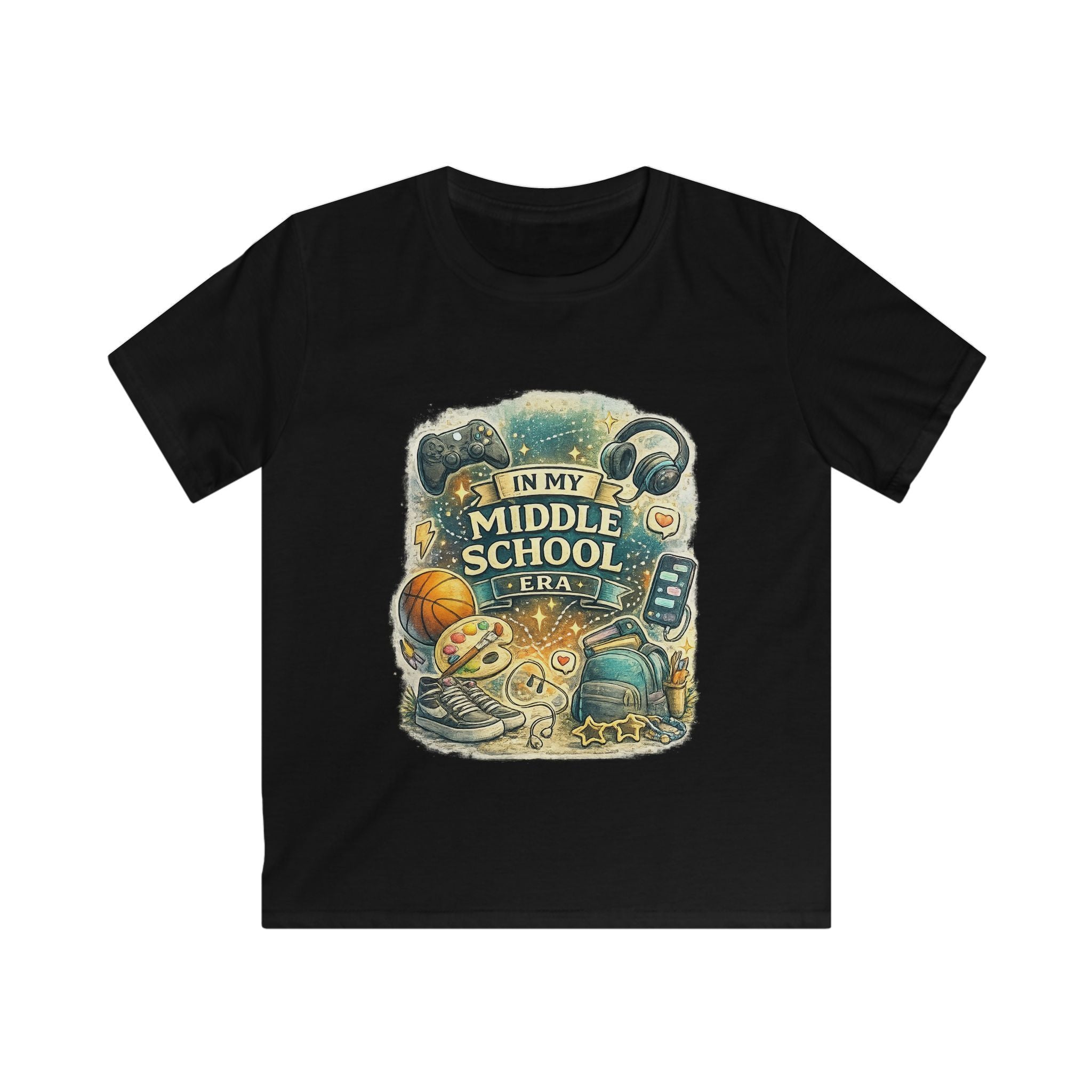 In My Middle School Era Kids Tee - Personalized Shirt (Possibilities 2026-2027)
