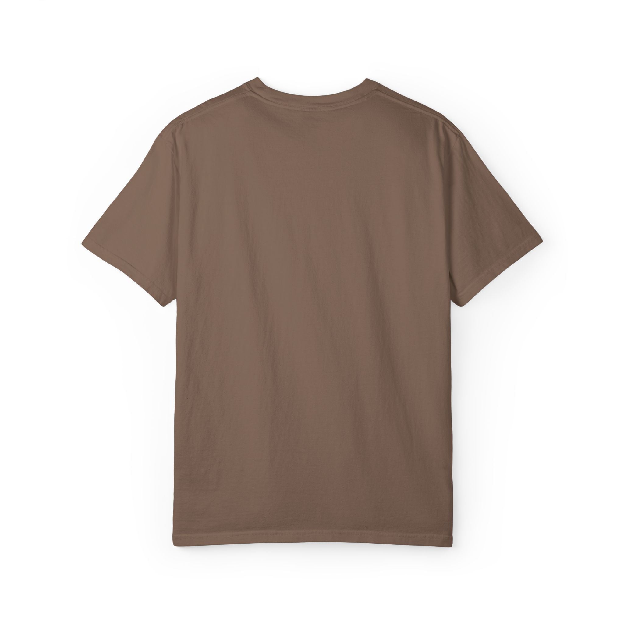 Couples Pumpkin T-Shirt — Minimal Fall Tee with Small Chest Pumpkin