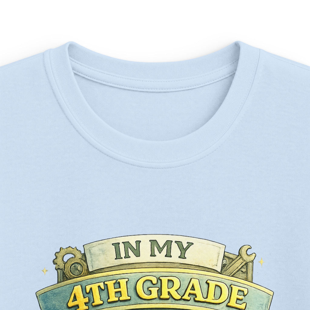 In My 4th Grade Era Kids Tee - Personalized Shirt (Future Builder 2026-2027)