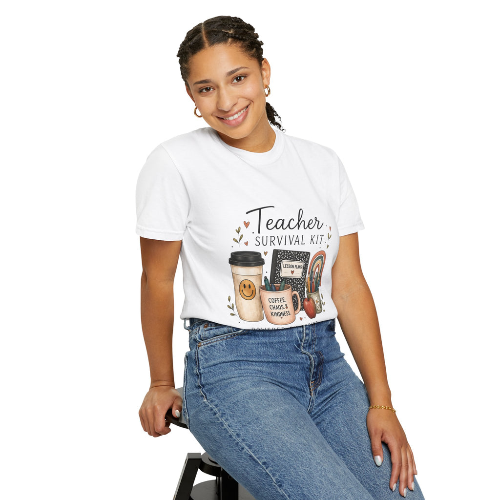 Teacher Survival Kit - Adult T-Shirt