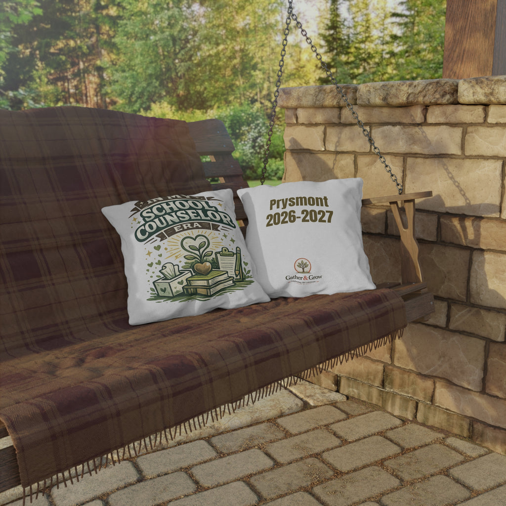 “In My School Counselor Era” —  Personalized Pillow (Name, School Year)