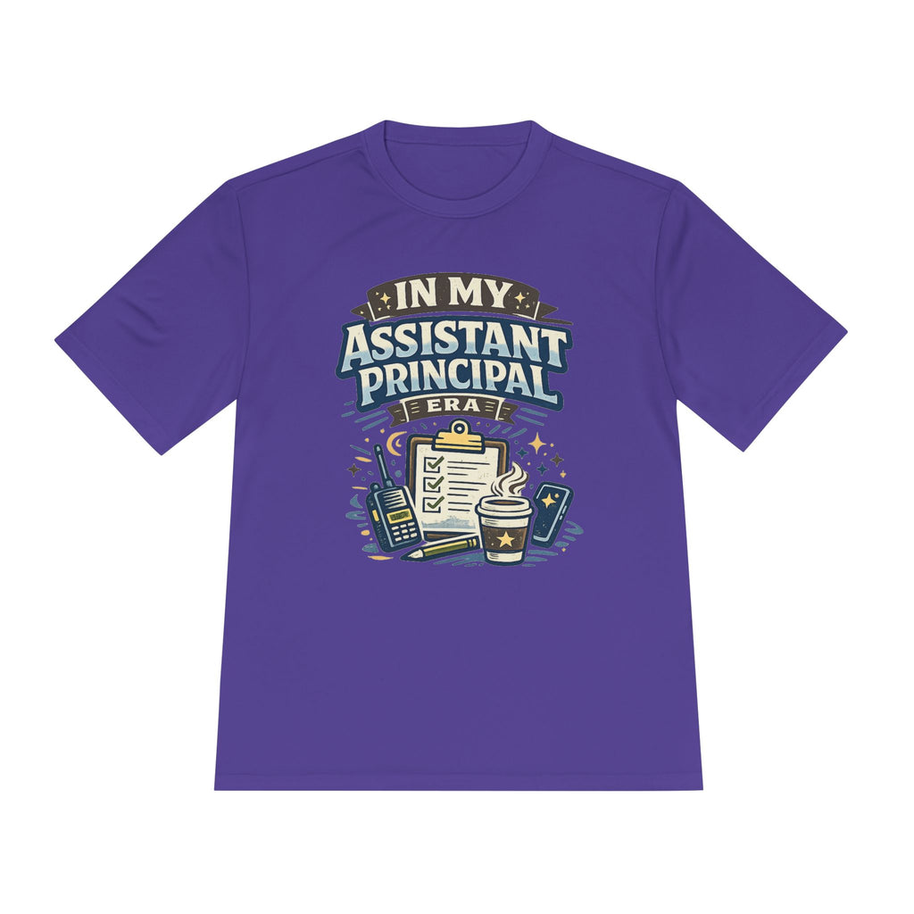 “In My Assistant Principal Era” School Leader Shirt — Custom Back (Name, School Year)