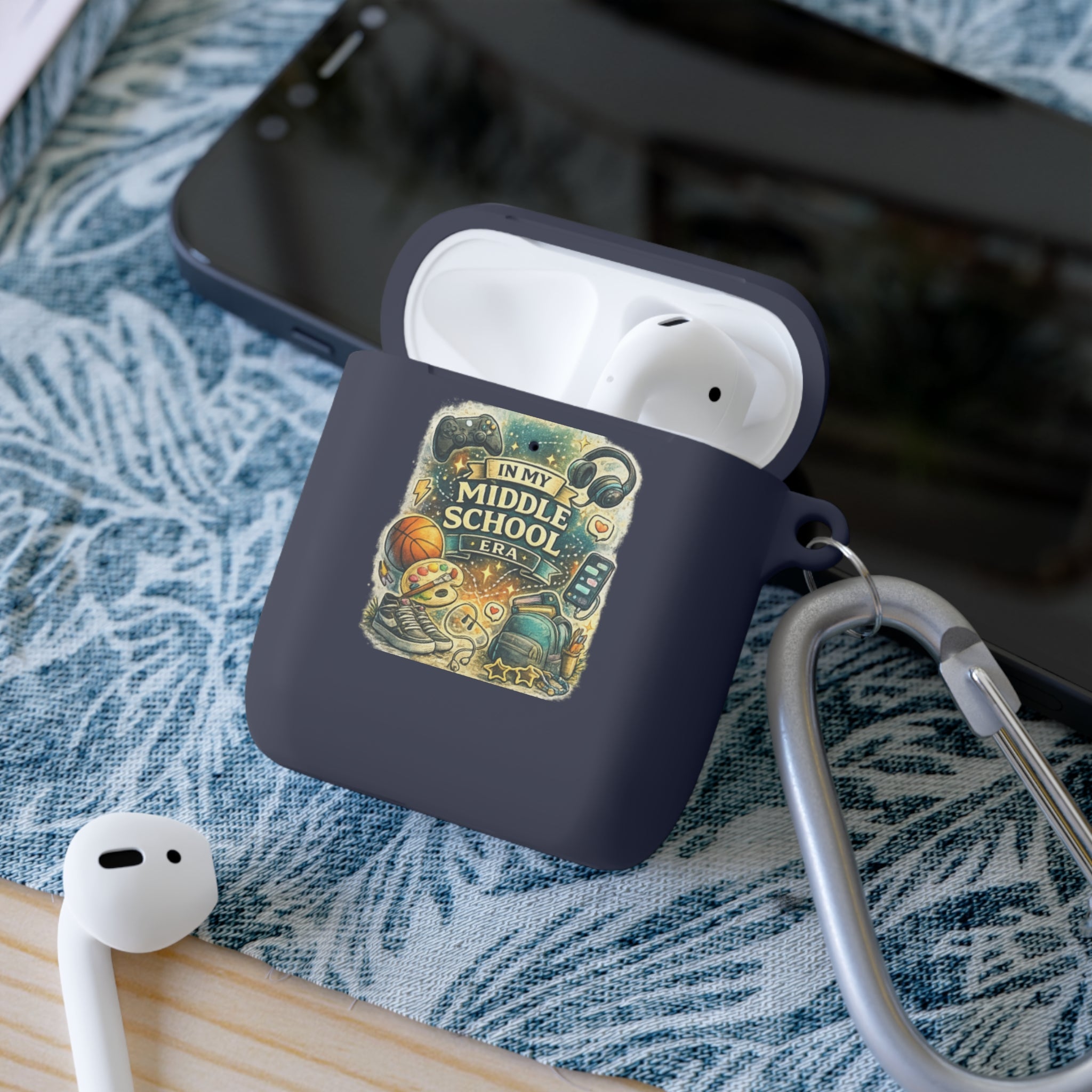In My Middle School Era AirPods Case — Personalized Message ("Possibilities" 2026-2027)