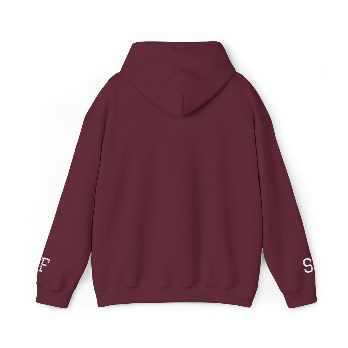 Personalized Couples Roman Numeral Date Hoodie – Minimal Pullover with Sleeve Graphics