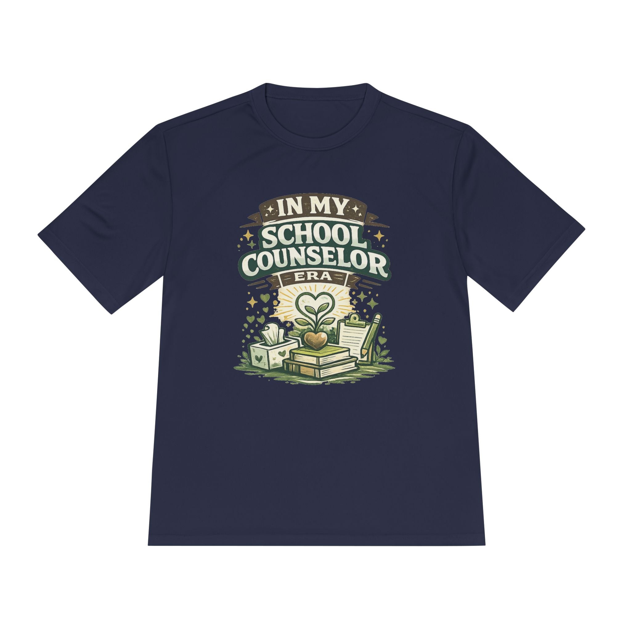 “In My School Counselor Era” School Leader Shirt — Custom Back (Name, School Year)