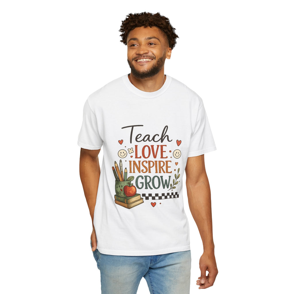 Teach Love Inspire Grow - Adult T-Shirt