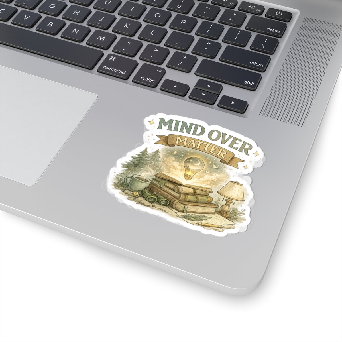Mind Over Matter Sticker - Laptop/WaterBottle Decal