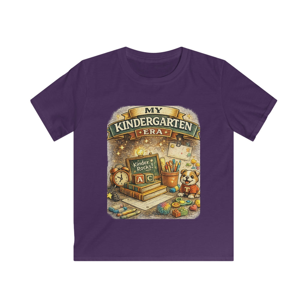 My Kindergarten Era Kids Tee - Personalized Back-to-School Shirt (Ready to Explore  2026-2027)