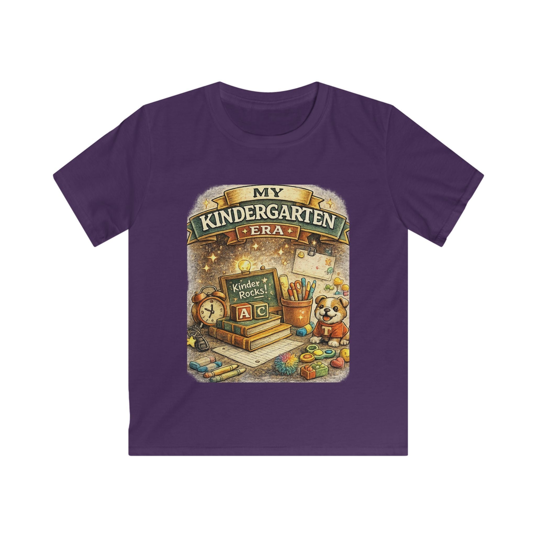 My Kindergarten Era Kids Tee - Personalized Back-to-School Shirt (Ready to Explore  2026-2027)