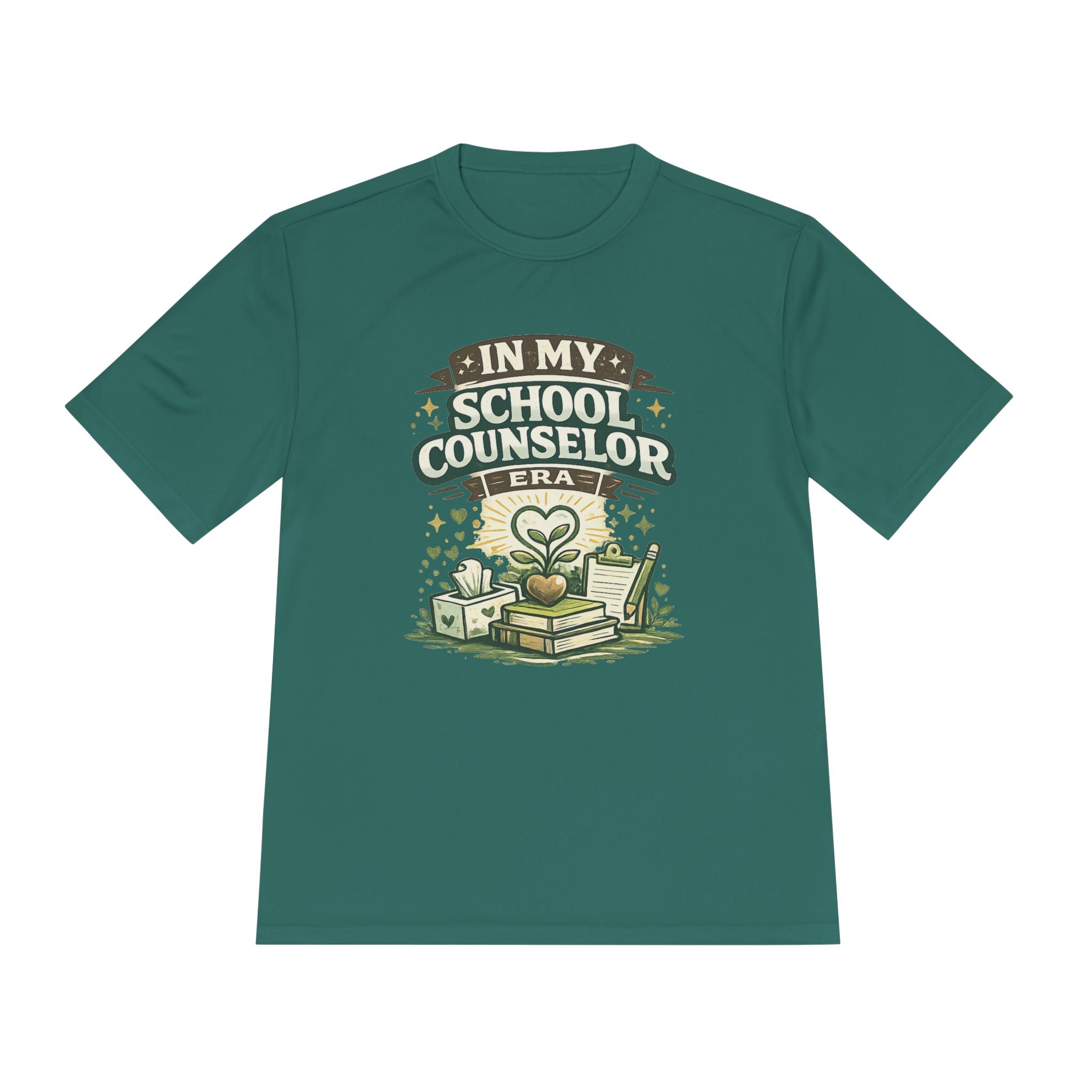 “In My School Counselor Era” School Leader Shirt — Custom Back (Name, School Year)
