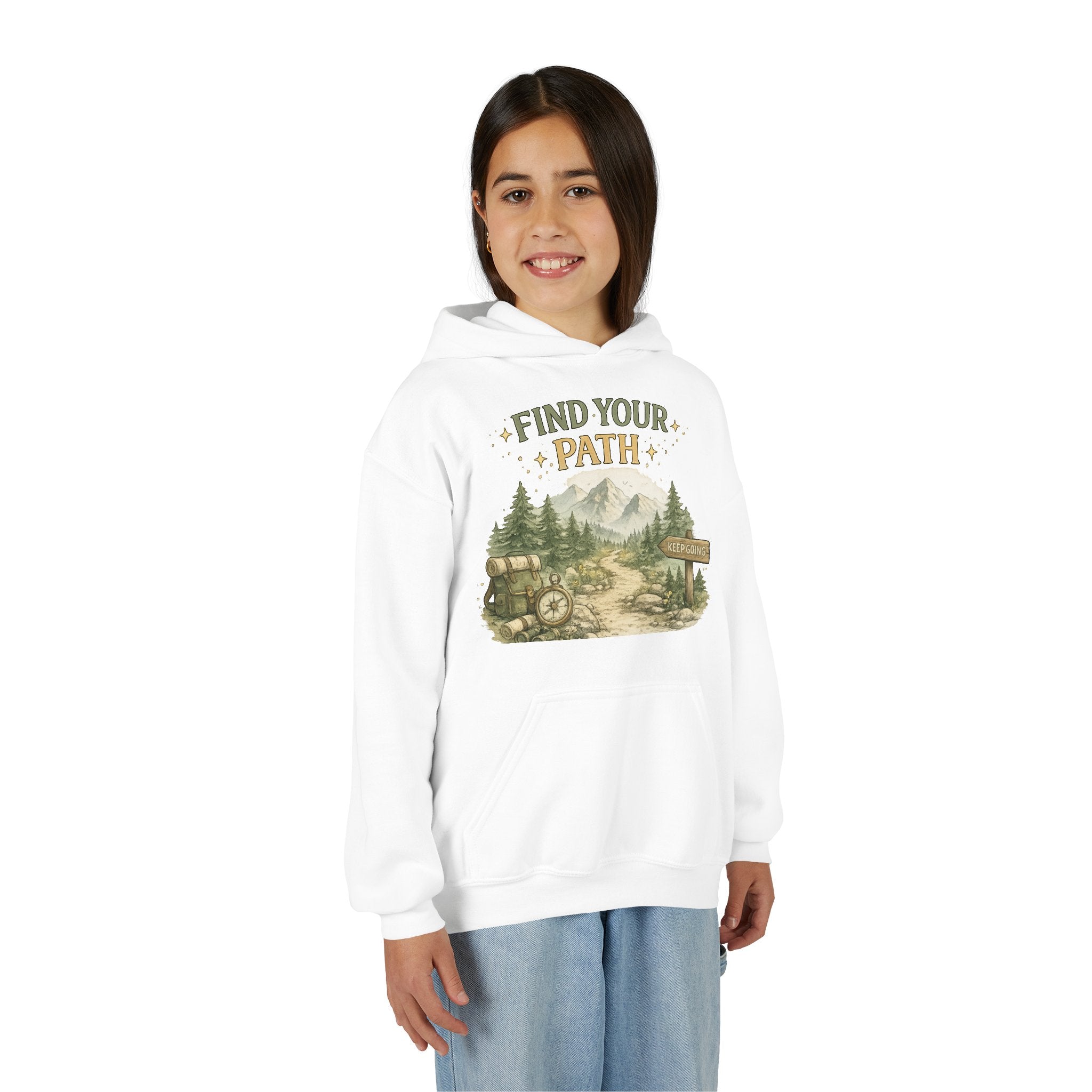 Find Your Path - Kids Hoodie