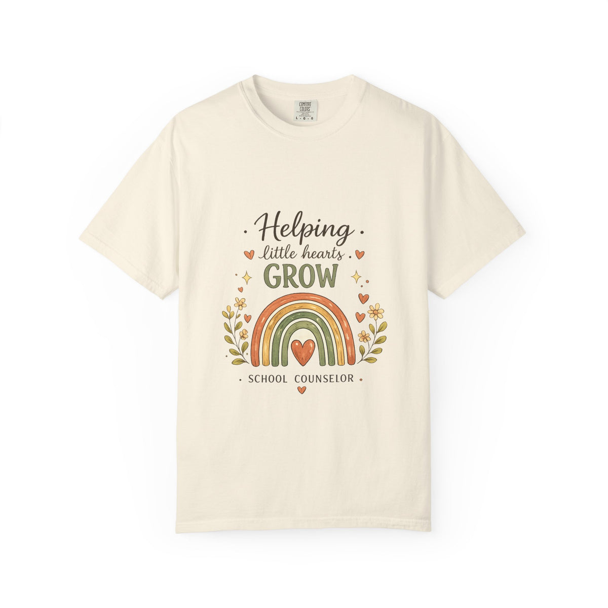 Helping Little Hearts Grow: School Counselor T-Shirt