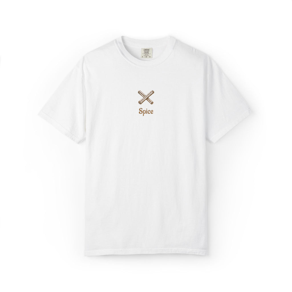 Couples Crossed Cinnamon Sticks T-Shirt — Minimal Fall Tee