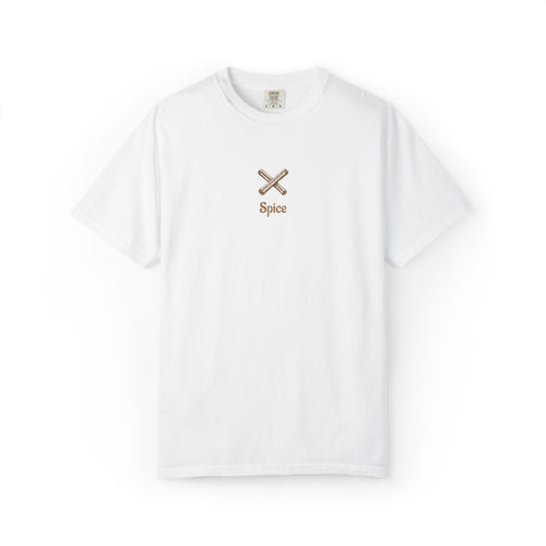 Couples Crossed Cinnamon Sticks T-Shirt — Minimal Fall Tee