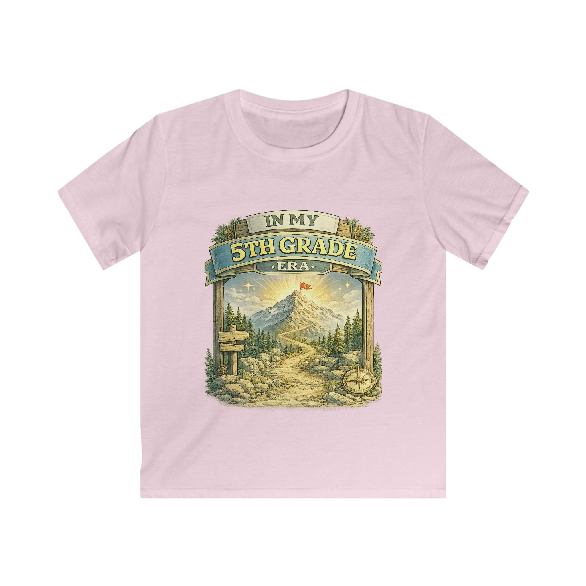 In My 5th Grade Era Kids Tee - Personalized Shirt (Leading the Way 2026-2027)
