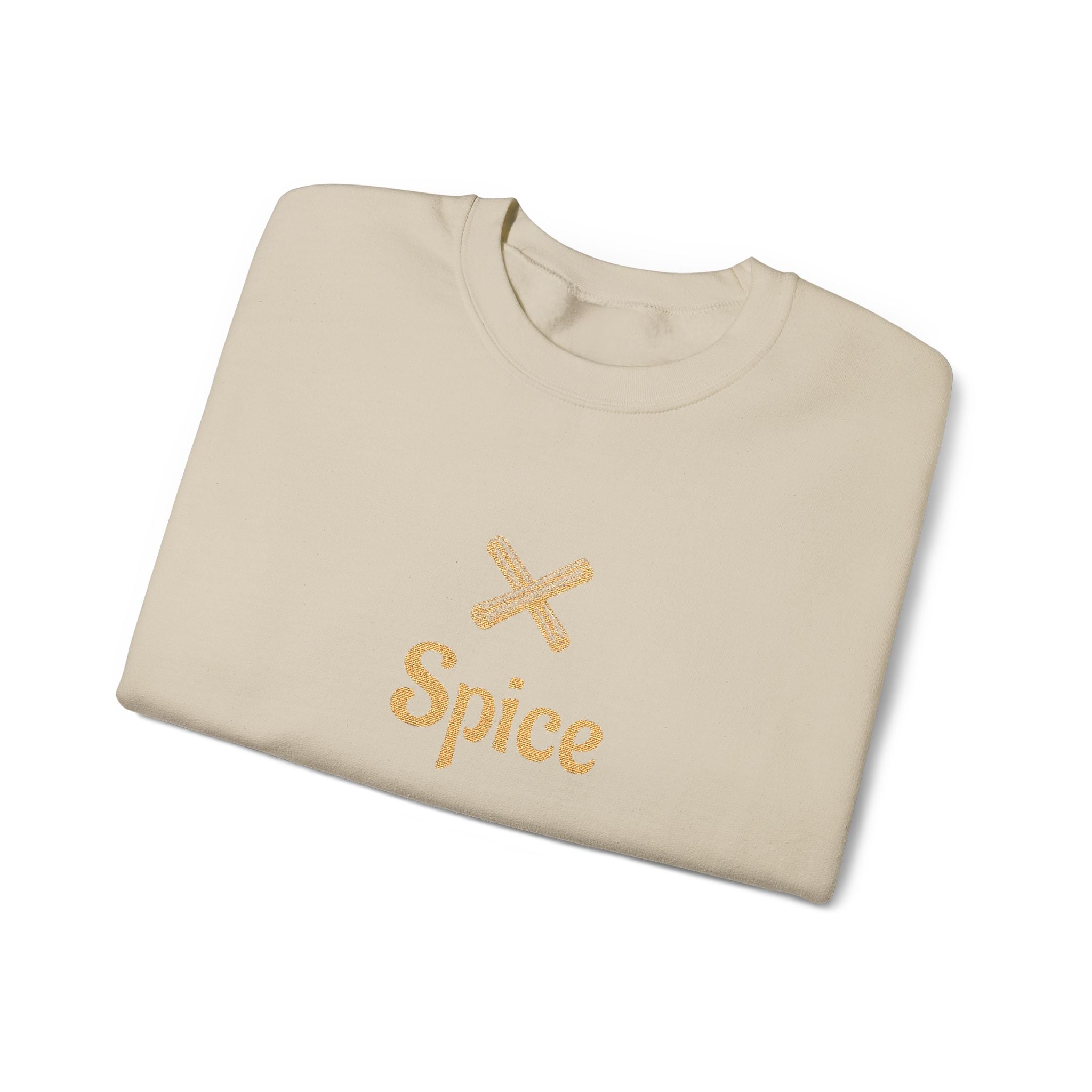 Cinnamon 'Spice' Embroidered Crewneck Sweatshirt — Matching Couples