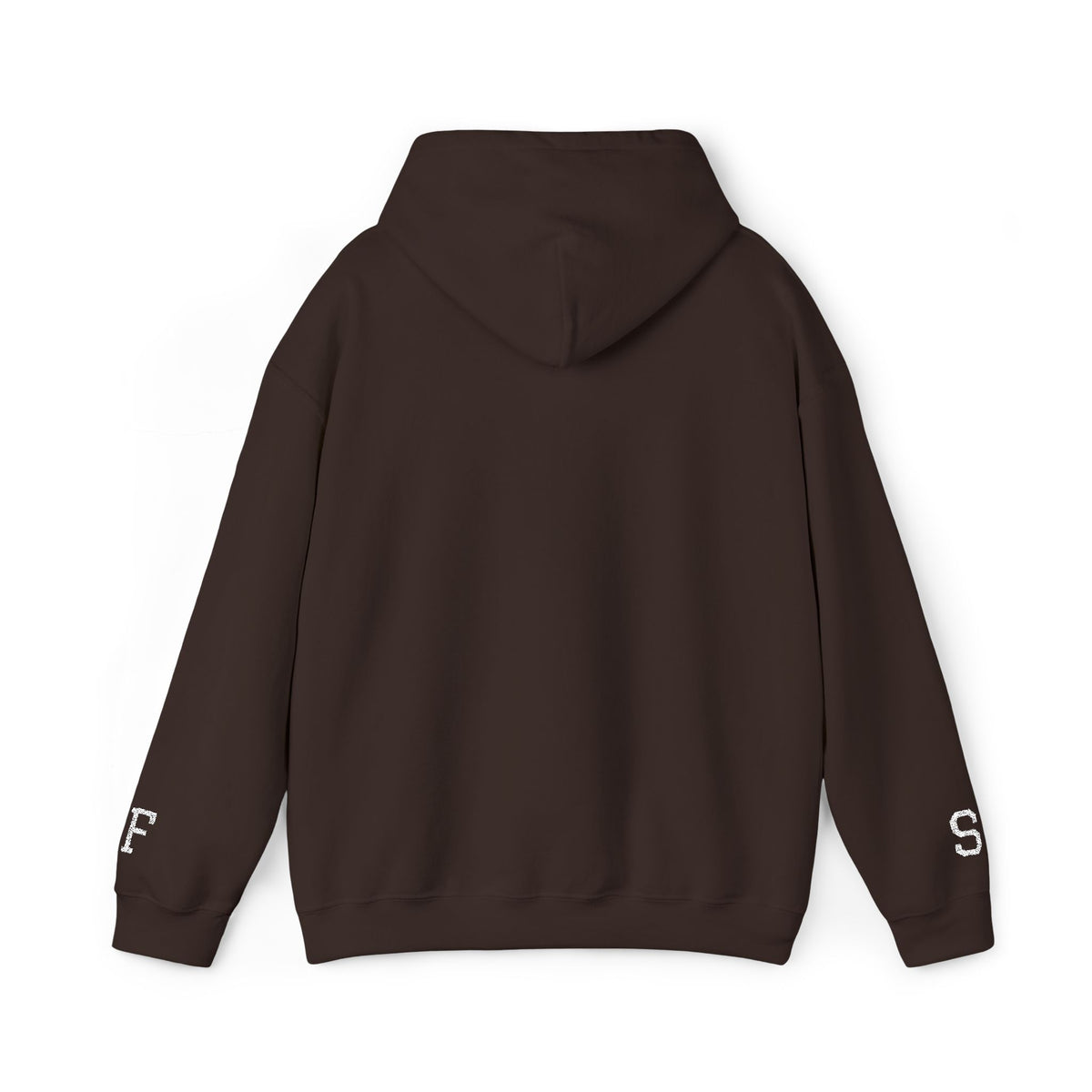 Personalized Couples Roman Numeral Date Hoodie – Minimal Pullover with Sleeve Graphics