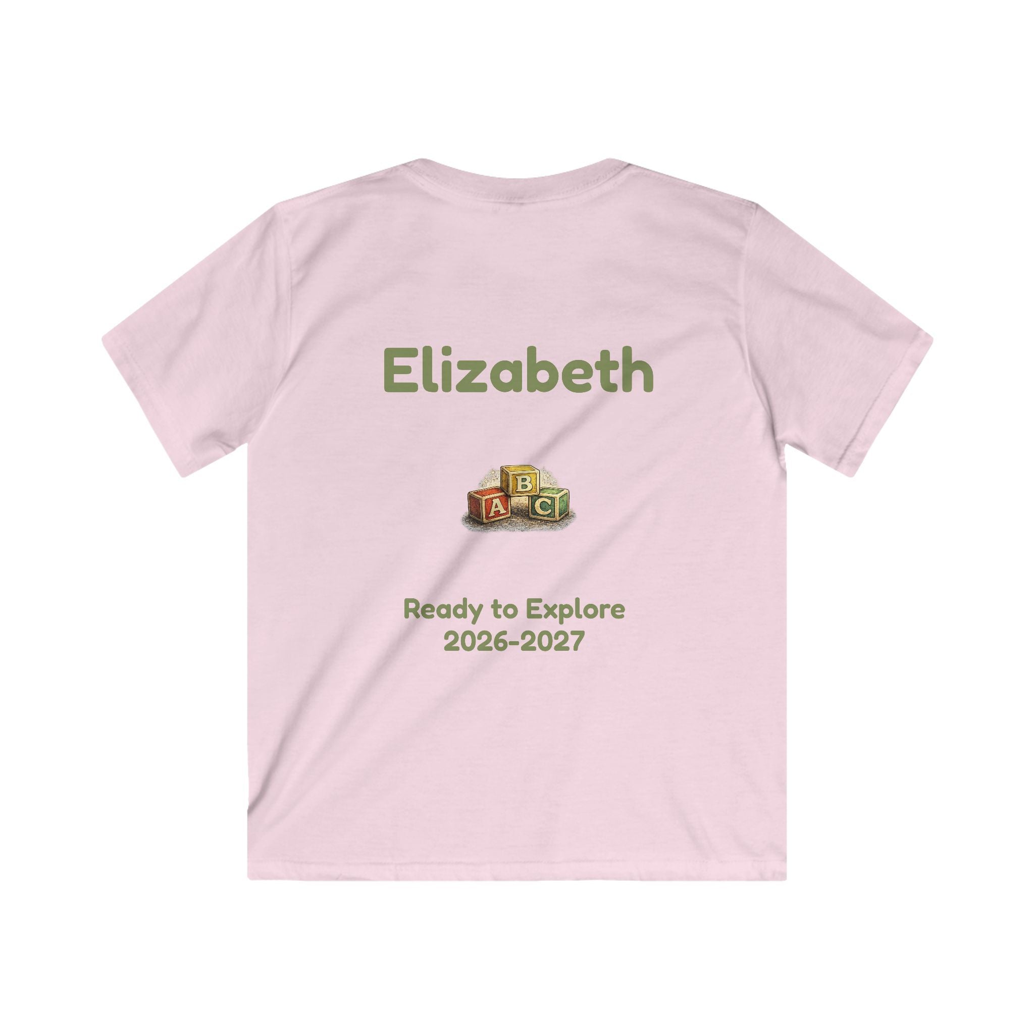 My Kindergarten Era Kids Tee - Personalized Back-to-School Shirt (Ready to Explore  2026-2027)
