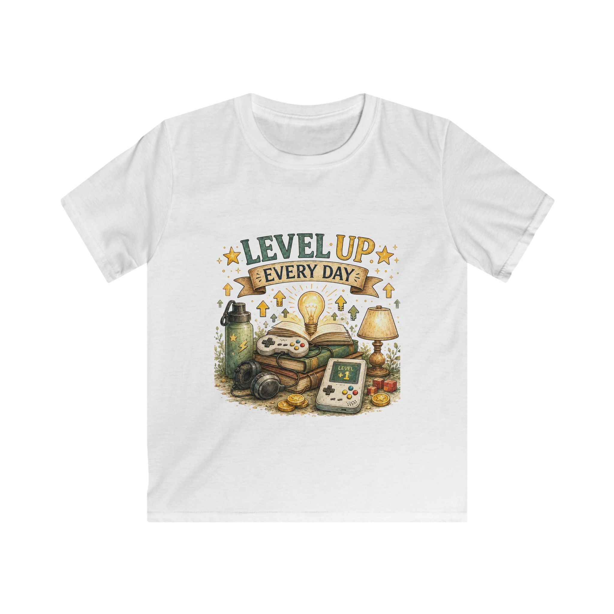 Level Up Every Day - Kids T-Shirt