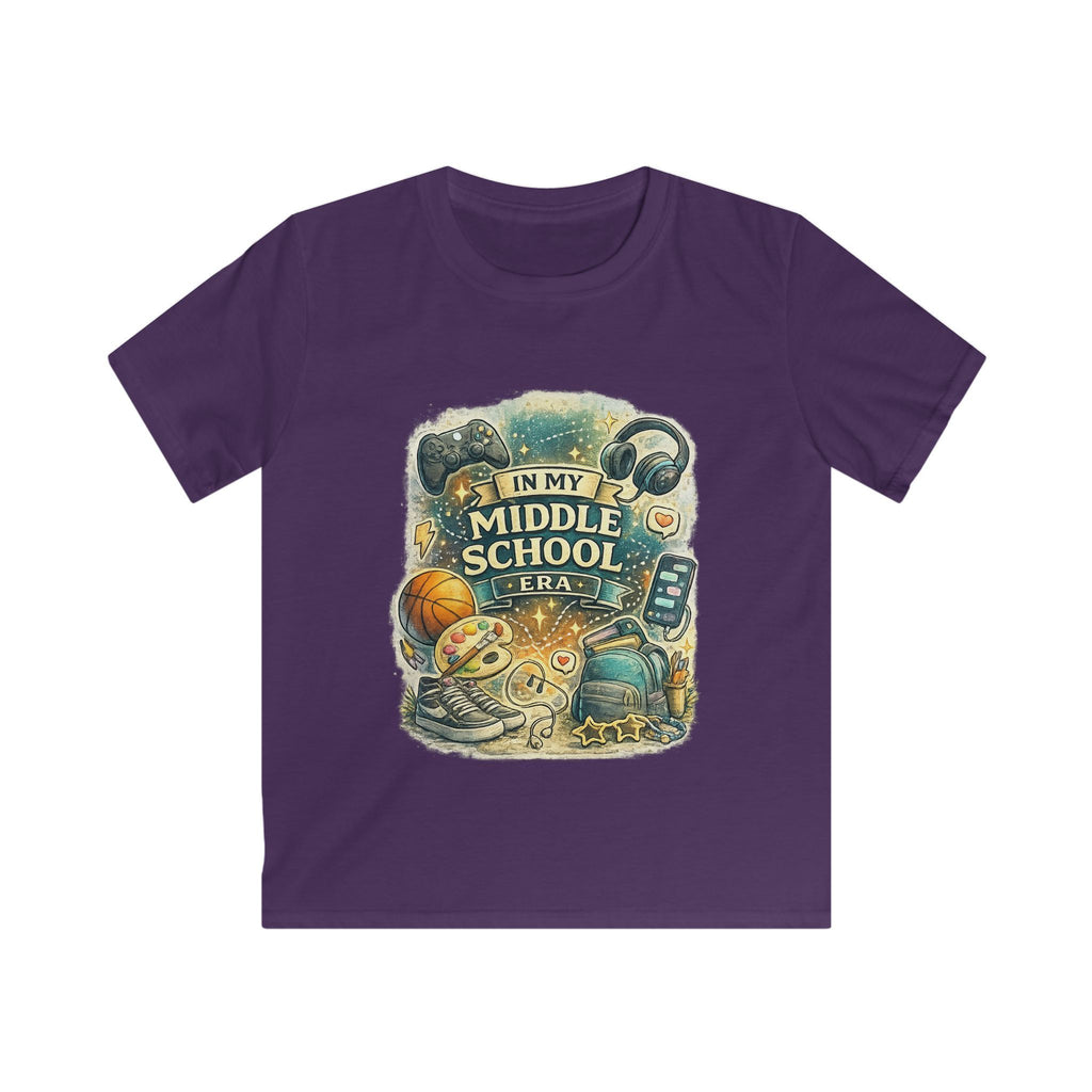 In My Middle School Era Kids Tee - Personalized Shirt (Possibilities 2026-2027)