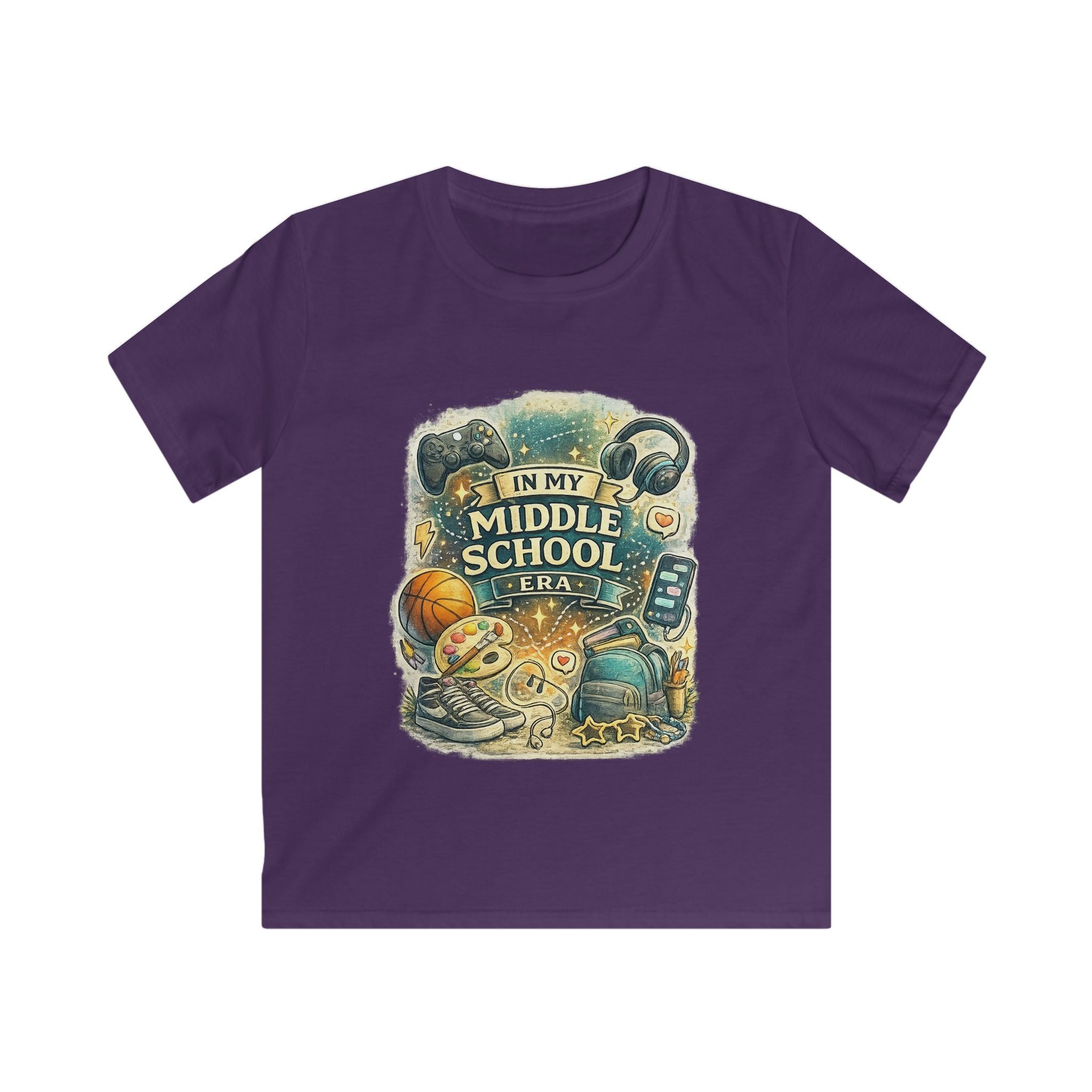 In My Middle School Era Kids Tee - Personalized Shirt (Possibilities 2026-2027)