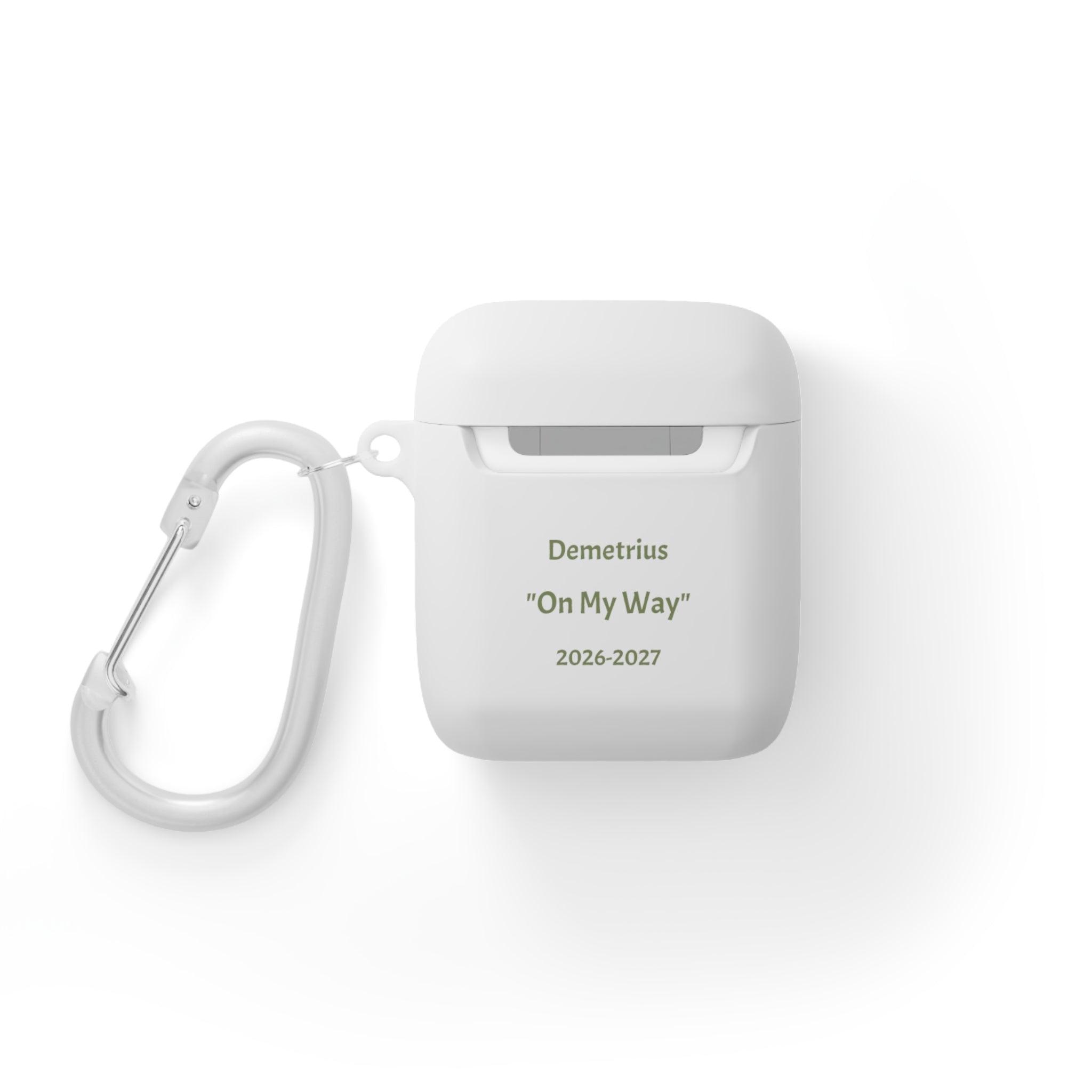 In My High School Era AirPods Case — Personalized Message "On My Way" 2026-2027