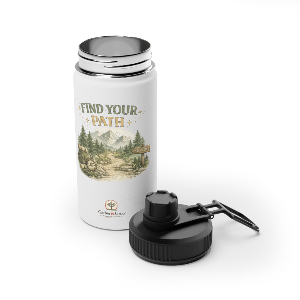 Find Your Path - Kids Stainless Steel Water Bottle