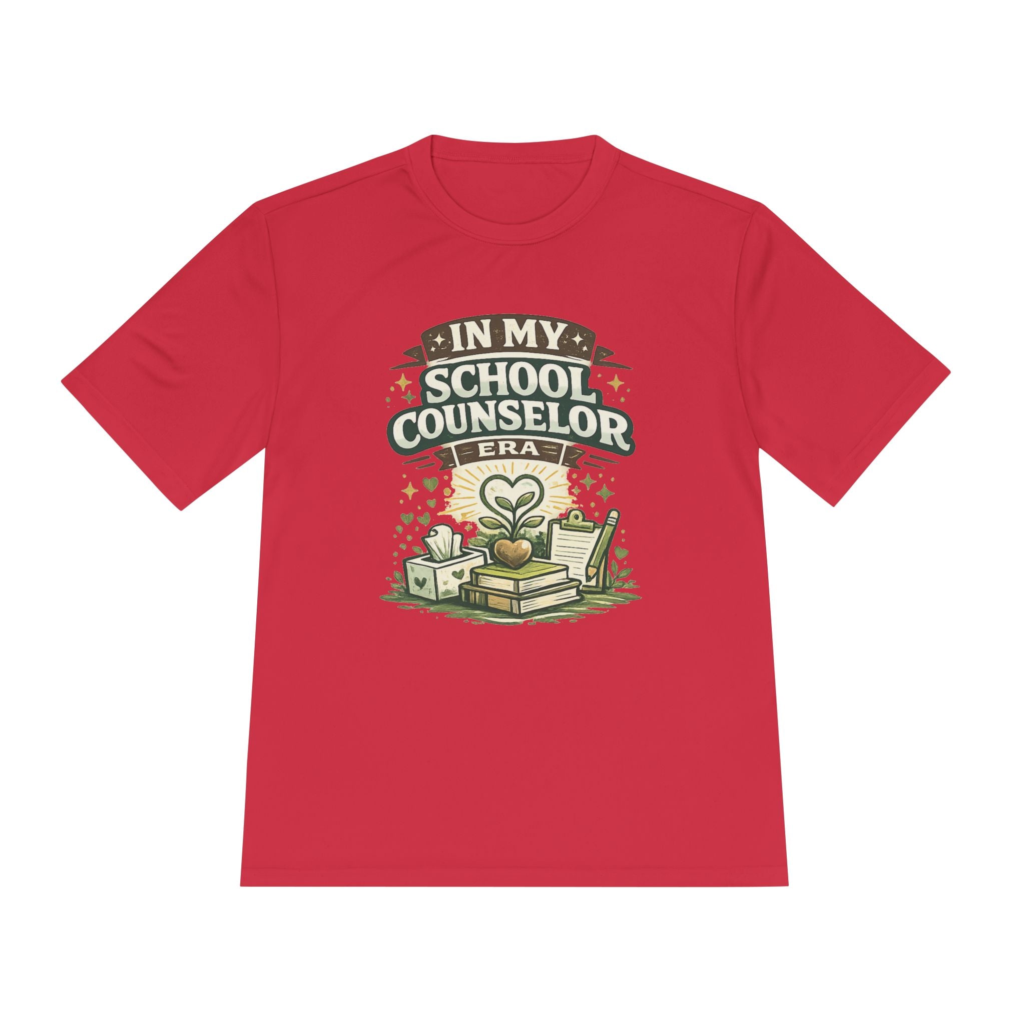 “In My School Counselor Era” School Leader Shirt — Custom Back (Name, School Year)
