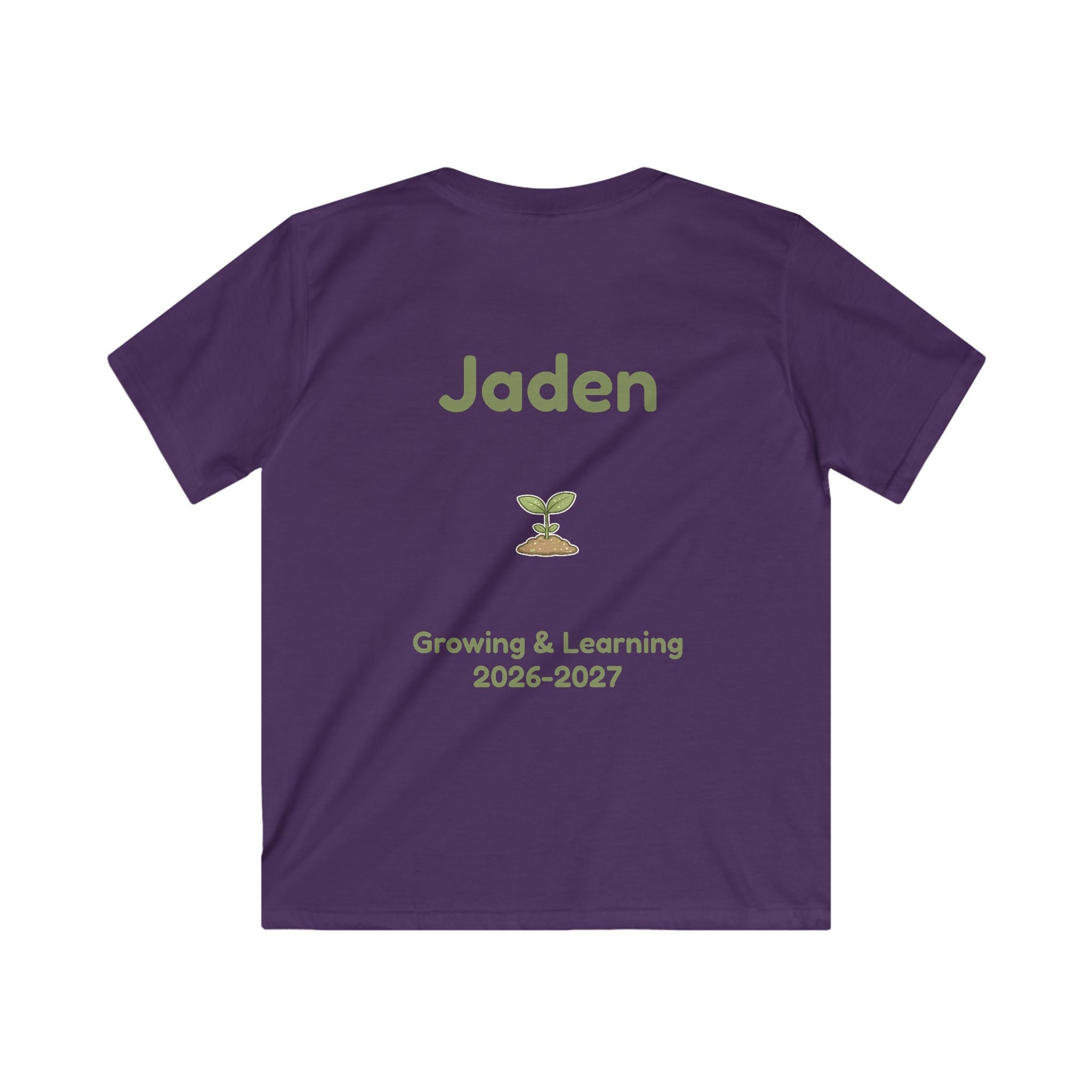 My Pre-K Era Kids Tee — Personalized Shirt (Growing & Learning 2026-2027)