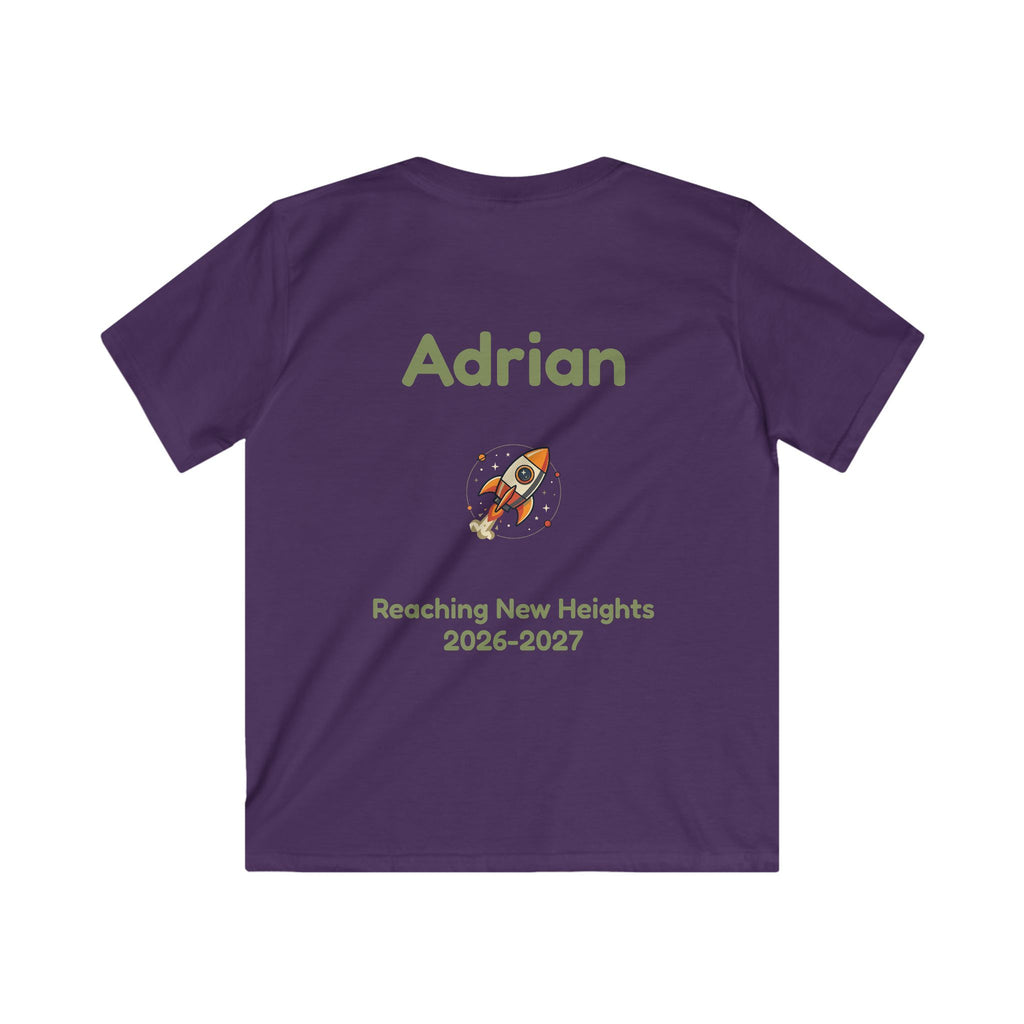 My 2nd Grade Era Kids Tee - Personalized Shirt (Reaching New Heights 2026-2027)