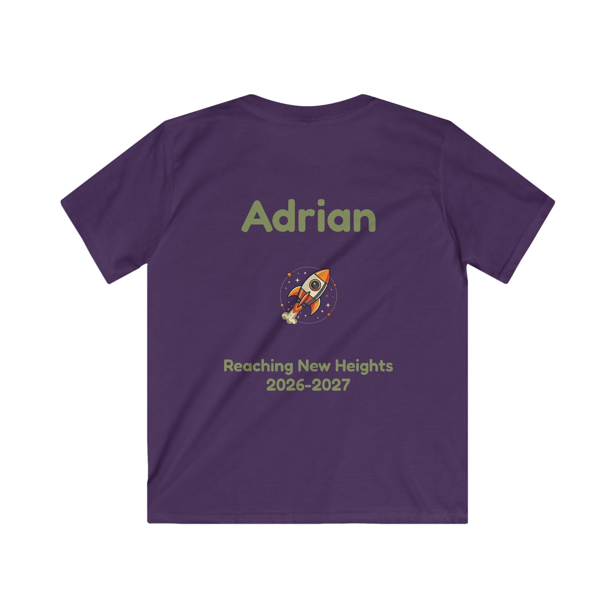My 2nd Grade Era Kids Tee - Personalized Shirt (Reaching New Heights 2026-2027)
