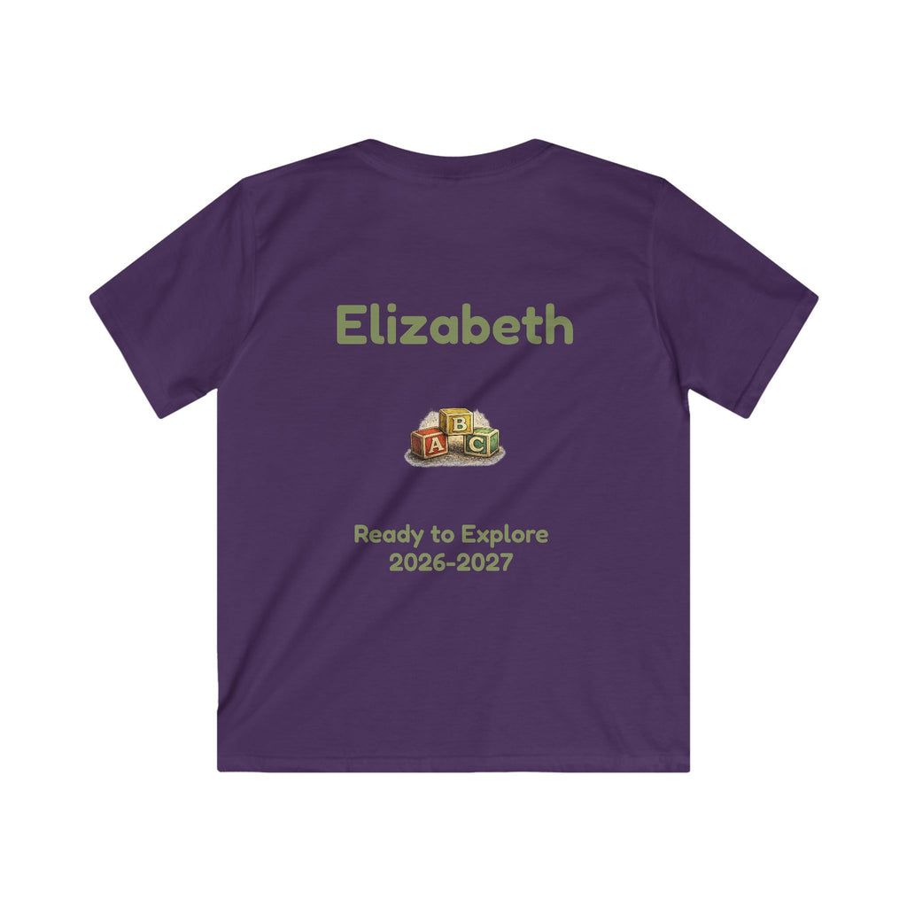 My Kindergarten Era Kids Tee - Personalized Back-to-School Shirt (Ready to Explore  2026-2027)