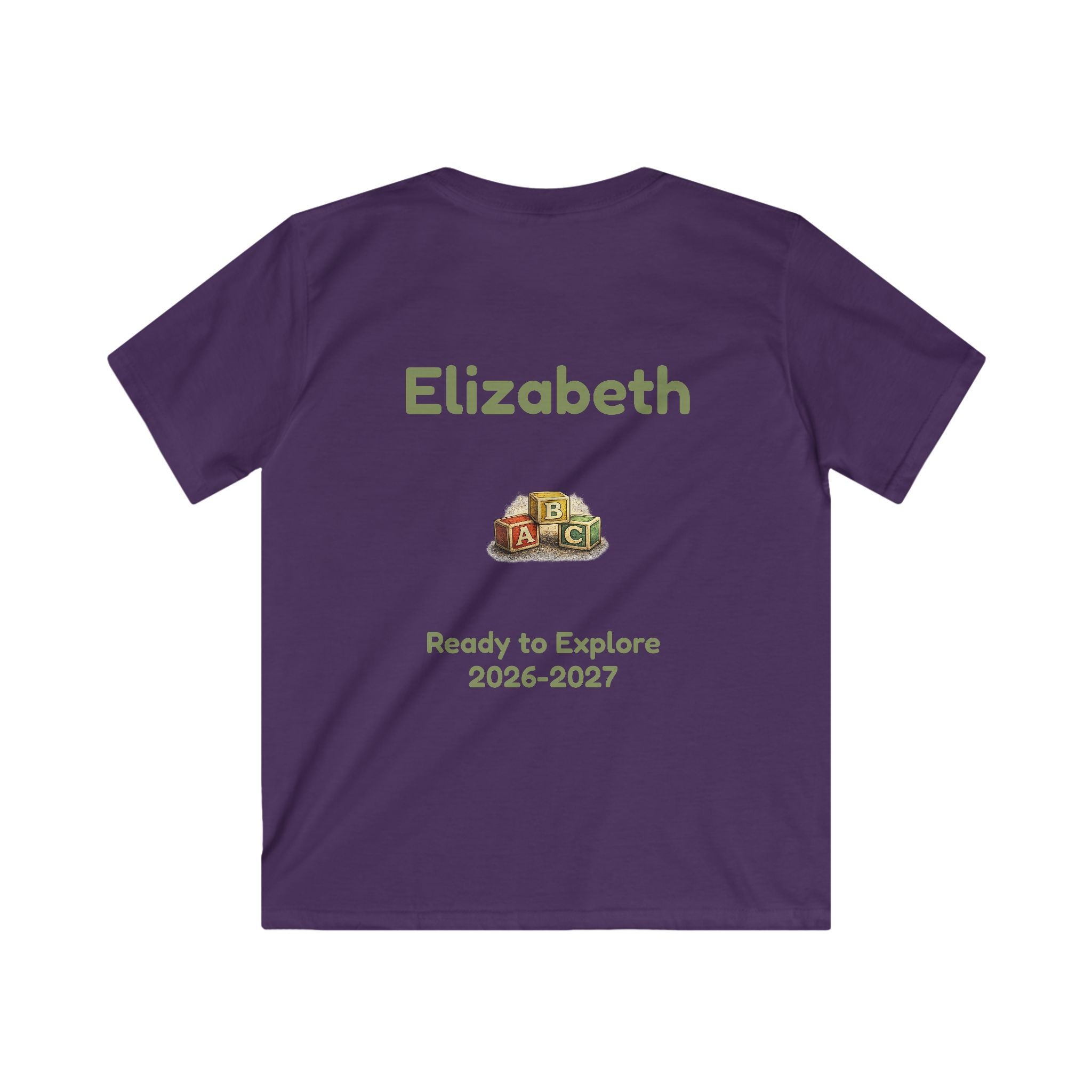 My Kindergarten Era Kids Tee - Personalized Back-to-School Shirt (Ready to Explore  2026-2027)