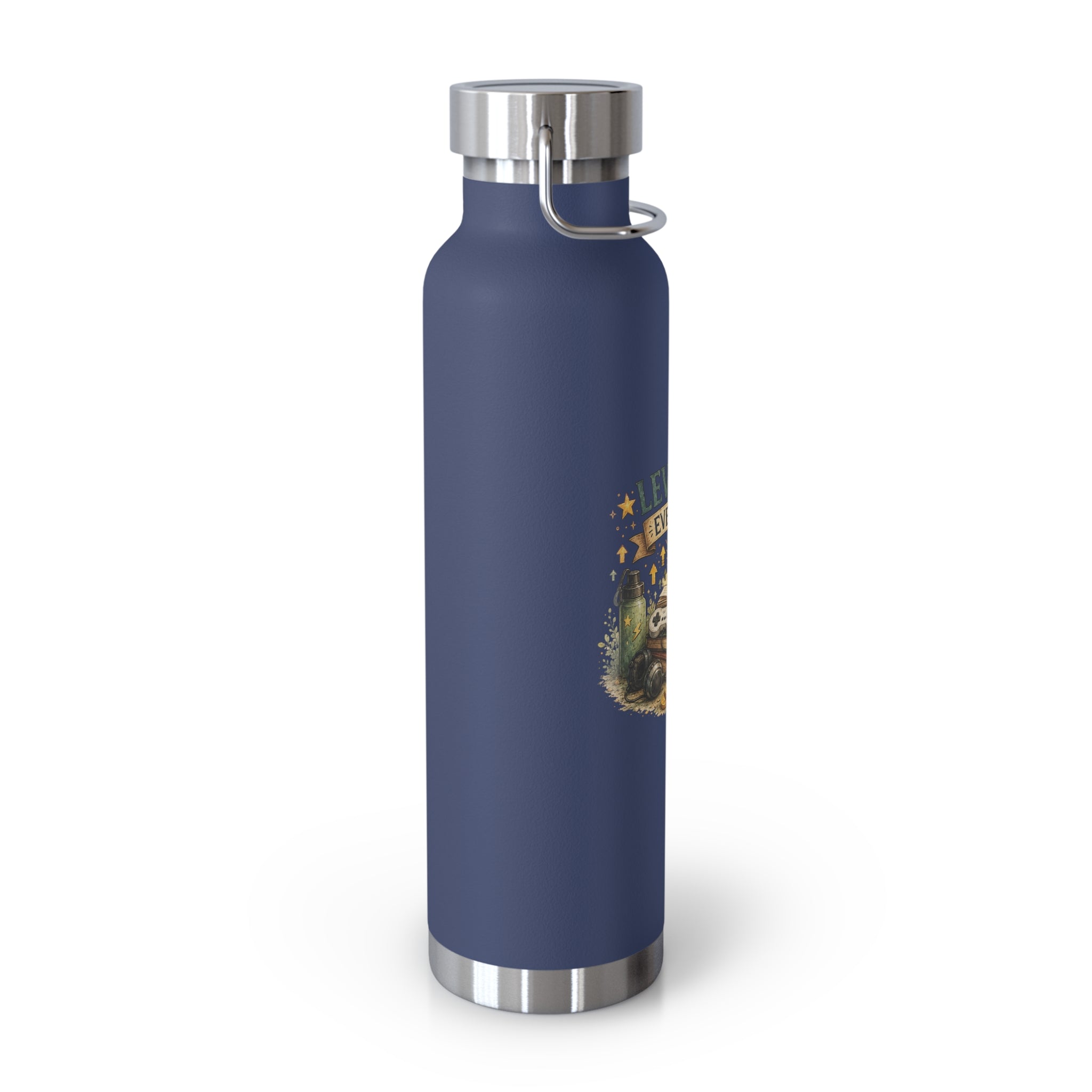 Level Up Every Day - 22oz Vacuum Insulated Water Bottle