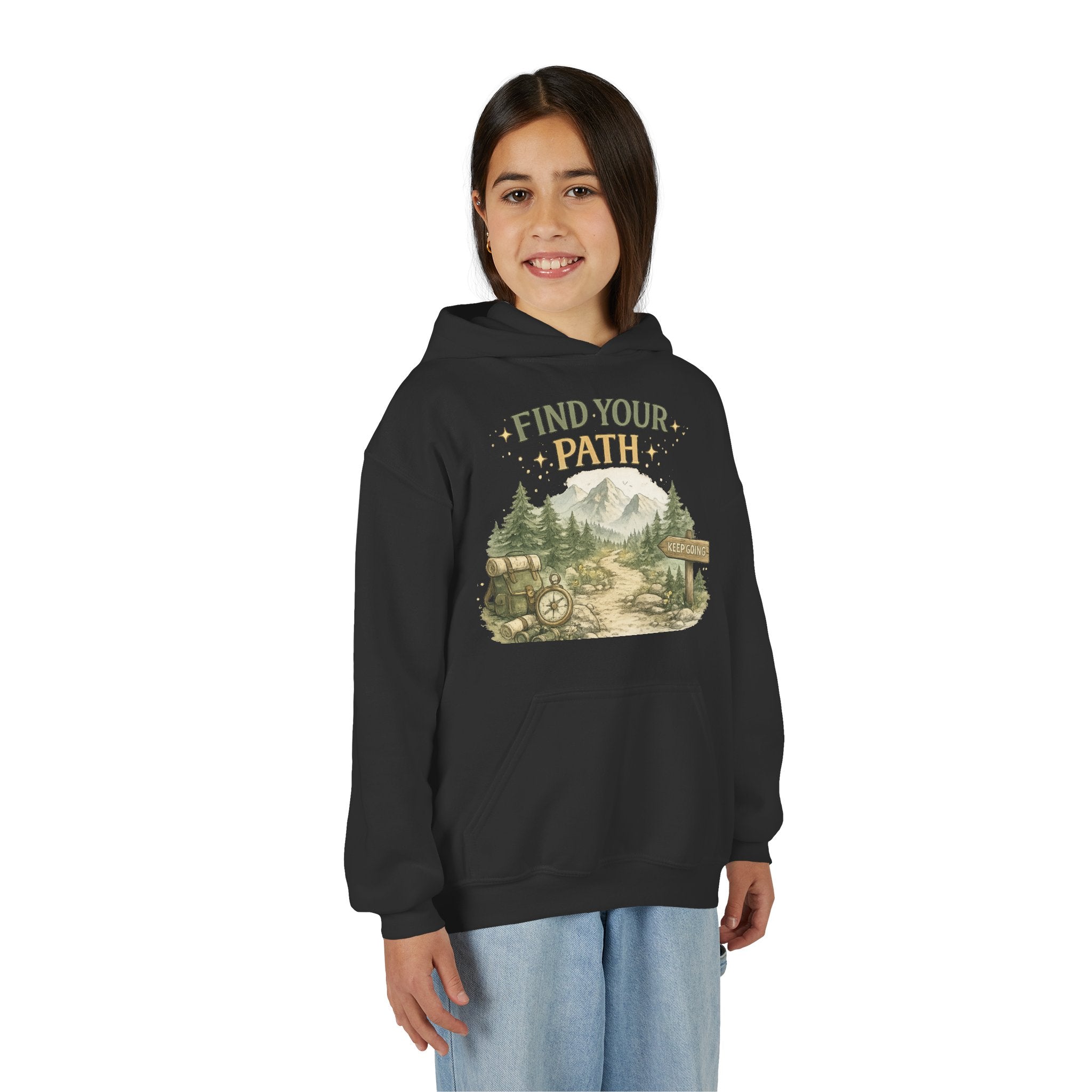 Find Your Path - Kids Hoodie