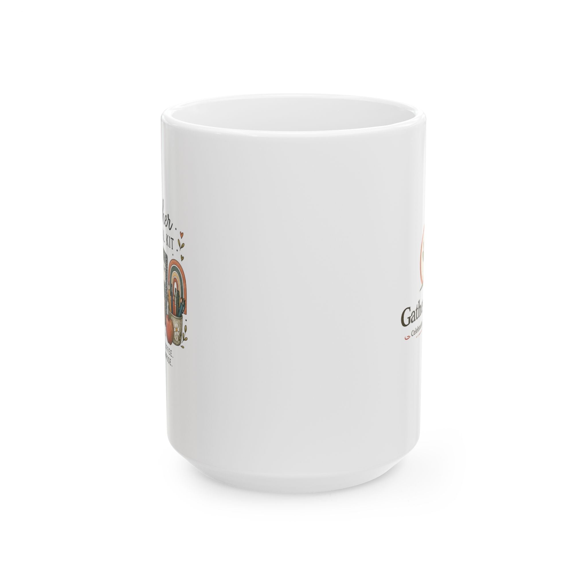 Teacher Survival Kit – Ceramic Coffee Mug (11oz/15oz)