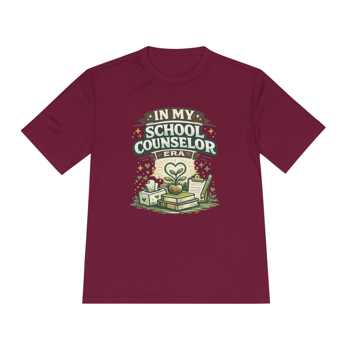 “In My School Counselor Era” School Leader Shirt — Custom Back (Name, School Year)