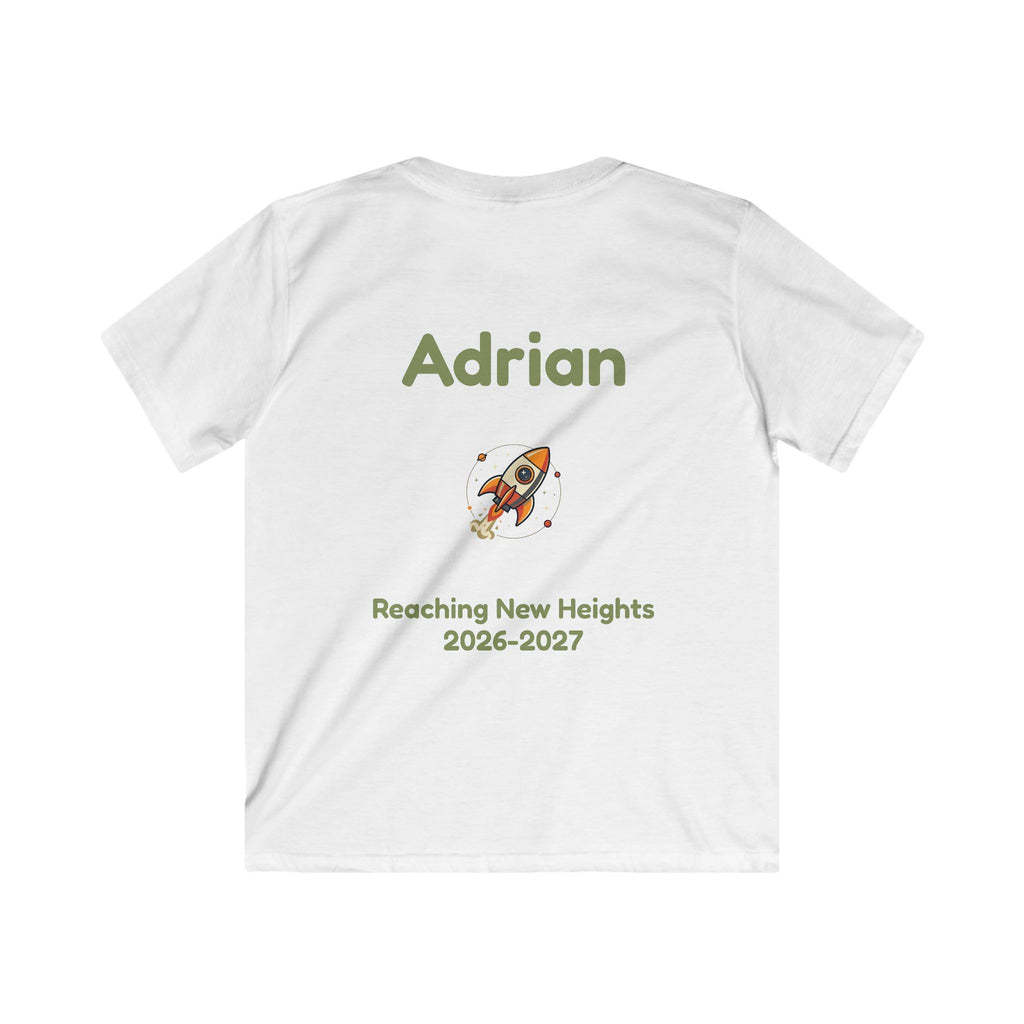 My 2nd Grade Era Kids Tee - Personalized Shirt (Reaching New Heights 2026-2027)