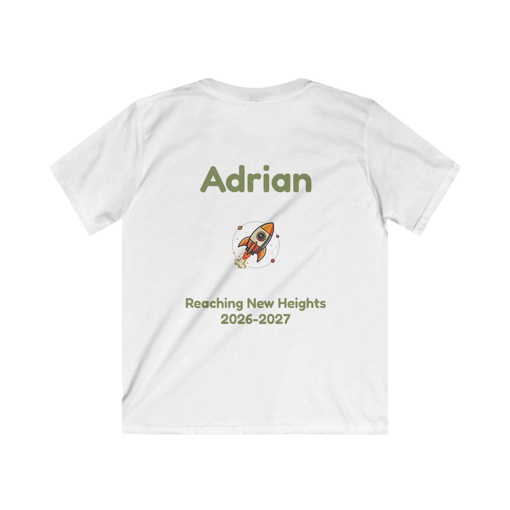 My 2nd Grade Era Kids Tee - Personalized Shirt (Reaching New Heights 2026-2027)